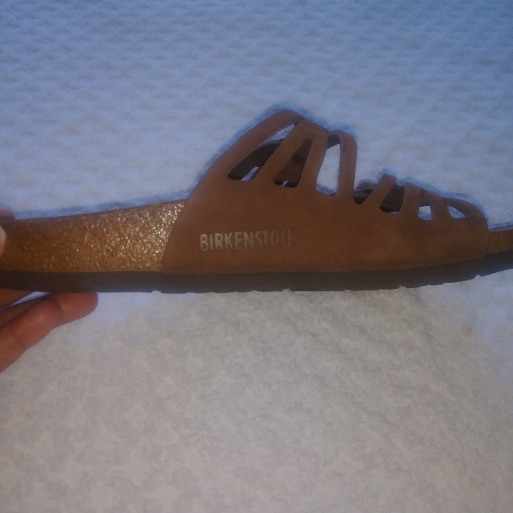 Brown Birkenstocks size 38